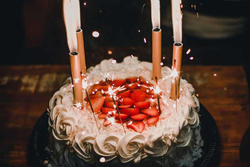 Gâteau d'anniversaire